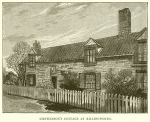 Stephensons Cottage em Killingworth de English School
