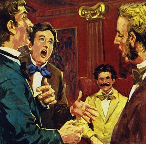 Strauss foi persuadido a escrever uma opereta quando amigos cantavam músicas para suas melodias de English School