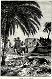 Street View em Biskra (gravura) de English School