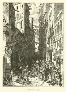 Rua em Nápoles de English School