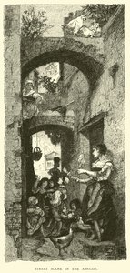 Cena de rua no Abruzzi de English School