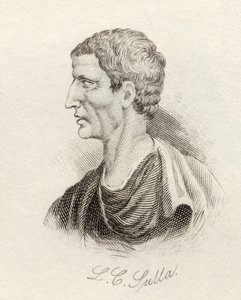 Sulla, do &39;Crabb&39;s Historical Dictionary&39;, publicado em 1825 de English School