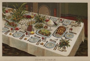 Mesa de jantar de English School