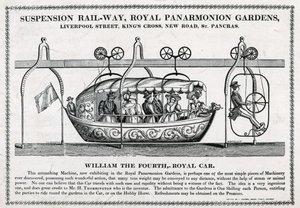 Ferrovia de suspensão, Royal Panarmonion Gardens de English School