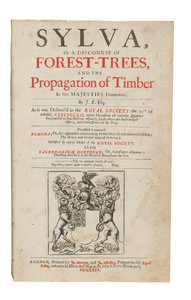 &39;Sylva, Or a discourse of Forest-Trees, and the Propagation of Timber in His Majesties Dominions&39;, de John Evelyn (1620-1706) de English School