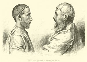 Tadjik e Karakalpak perto de Khiva de English School