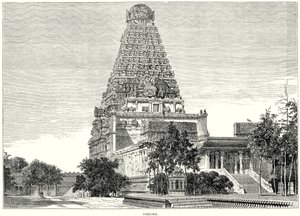 Tanjore (gravura) de English School