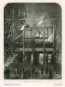 Temple Bar, em Londres. Demolição, 1878 de English School