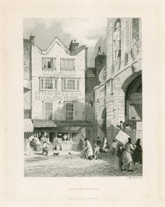 Temple Bar, em Londres. Antiga loja a granel de English School
