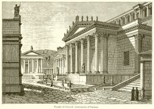 Templo da Concórdia (Restauração da Canina) de English School