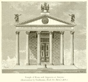 Templo de Roma e Augusto em Ancyra de English School