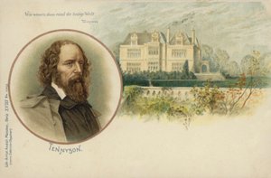 Tennyson (cor litho) de English School