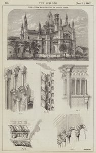 Terra-Cotta Architecture of North Italy (gravura) de English School