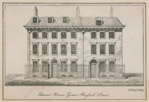 Casa Thanet, Grande Russell Street, Londres de English School