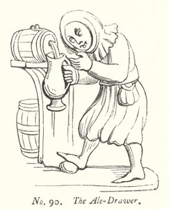 O Ale-Drawer (gravura) de English School