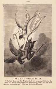 O anjo que amarra Satanás (gravura) de English School