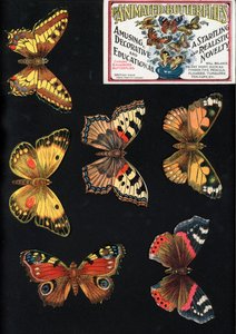 As Borboletas Animadas, Divertidas, Decorativas e Educativas, Uma novidade surpreendente e realista (litho colorido) de English School