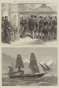 A Expedição Ártica (gravura) de English School