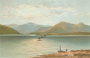 As Montanhas Ardgower de Ballachulish de English School