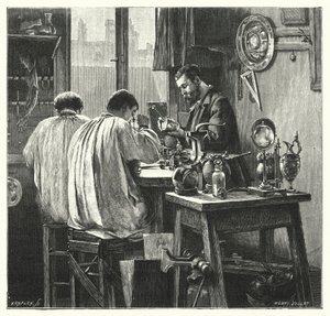 A Arte de Perseguir (gravura) de English School