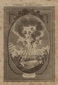 A Ascensão, Actos, Capítulo 1, Verso 9 (gravura) de English School
