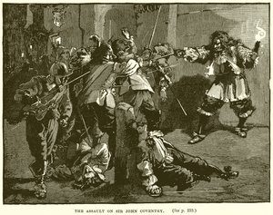 O assalto a Sir John Coventry de English School