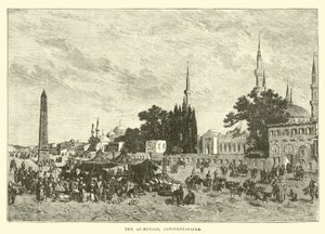 O At-meidan, Constantinopla de English School