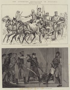 A Tentativa de Revolução na Bulgária (gravura) de English School