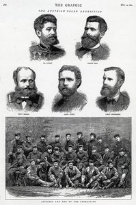 A Expedição Polar Austríaca, publicada em The Graphic, Novemeber 14 1874 de English School