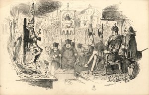 Das Auto-da-Fé (Gravur)