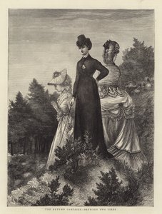 A Campanha de Outono, entre dois incêndios (gravura) de English School