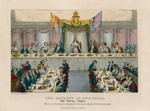 O banquete no Guildhall de English School