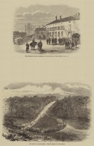 A Batalha de Gravelotte (gravura) de English School
