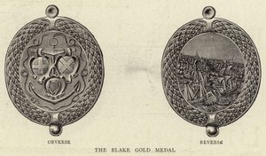 A Medalha de Ouro Preto (gravura) de English School