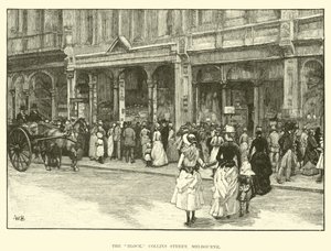O bloco, Collins Street, Melbourne de English School