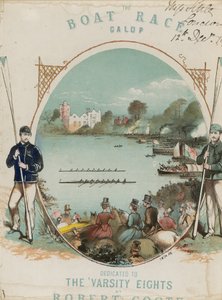 A corrida de barcos Galop de English School