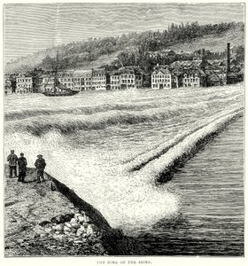 Die Flutwelle der Seine von English School