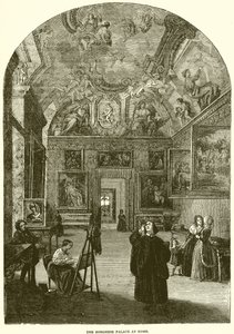 O Palácio Borghese em Roma de English School