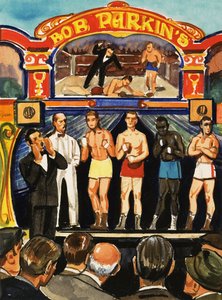 A cabine de boxe de English School