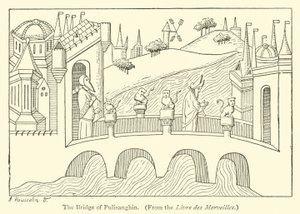 A ponte de Pulisanghin (gravura) de English School