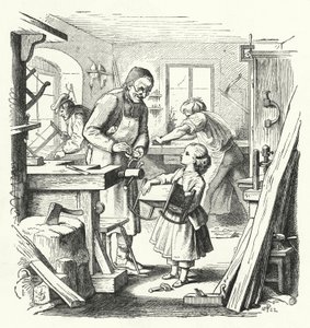 O berço partido (gravura) de English School