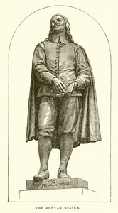 A, Bunyan, estátua de English School