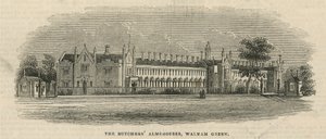 The Butchers Almhouses em Walham Green de English School