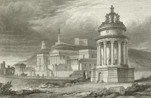 The Calton Hill, Edimburgo de English School