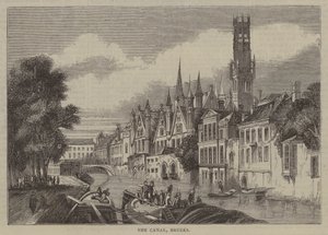 O canal, bruges de English School