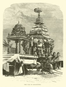 O carro de Jaganatha de English School