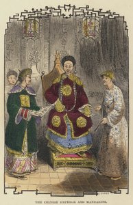 O Imperador Chinês e os Mandarins (gravação a cores) de English School