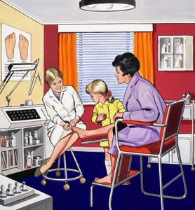 O pedicuro de English School