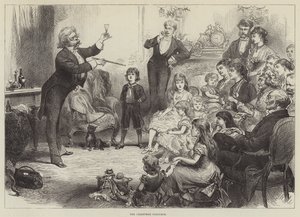 O Conjurador de Natal (gravura) de English School