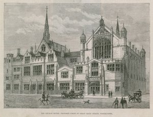A casa da igreja de English School